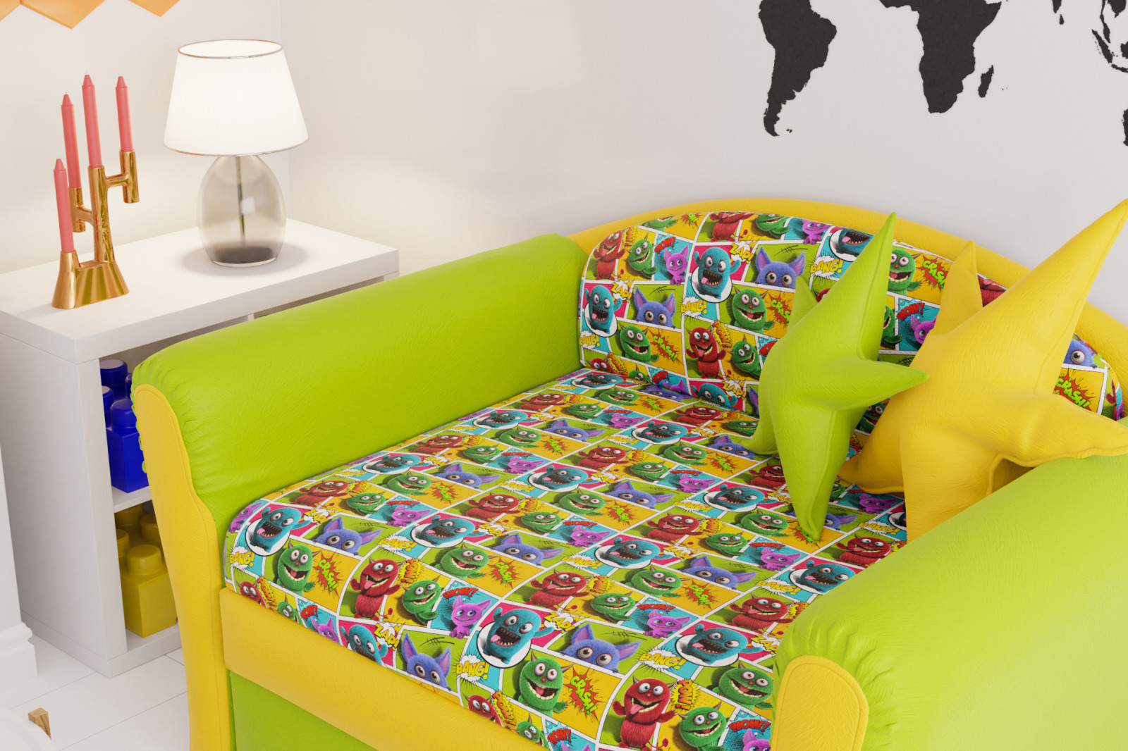 Обложка проекта: Ткань для детской мебели