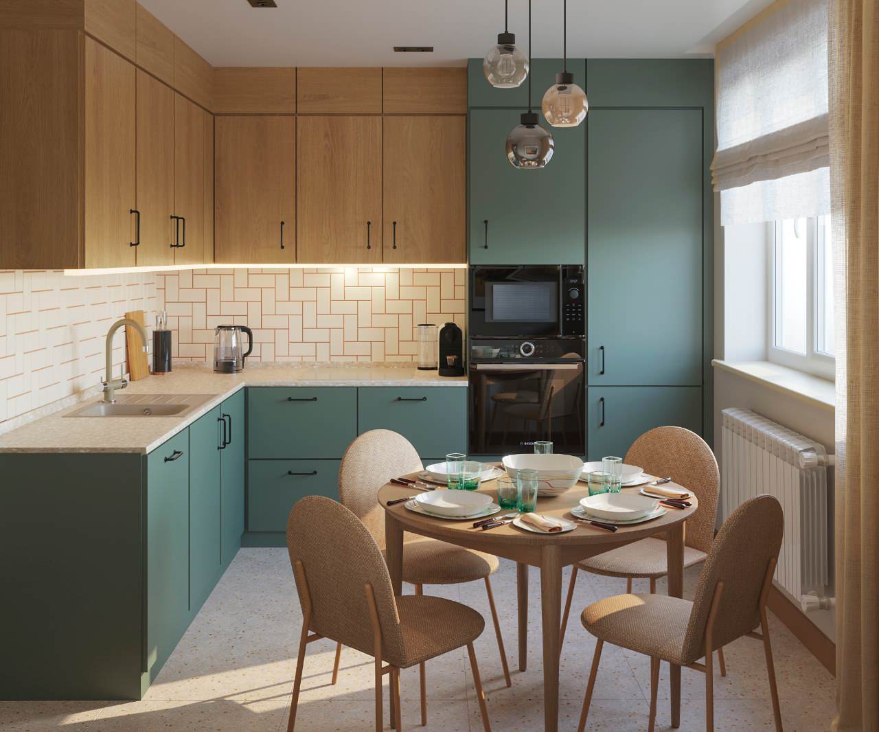 Мидсенчури по-московски. 3-х комнатная квартира 75 кв.м. на Юго-Западе