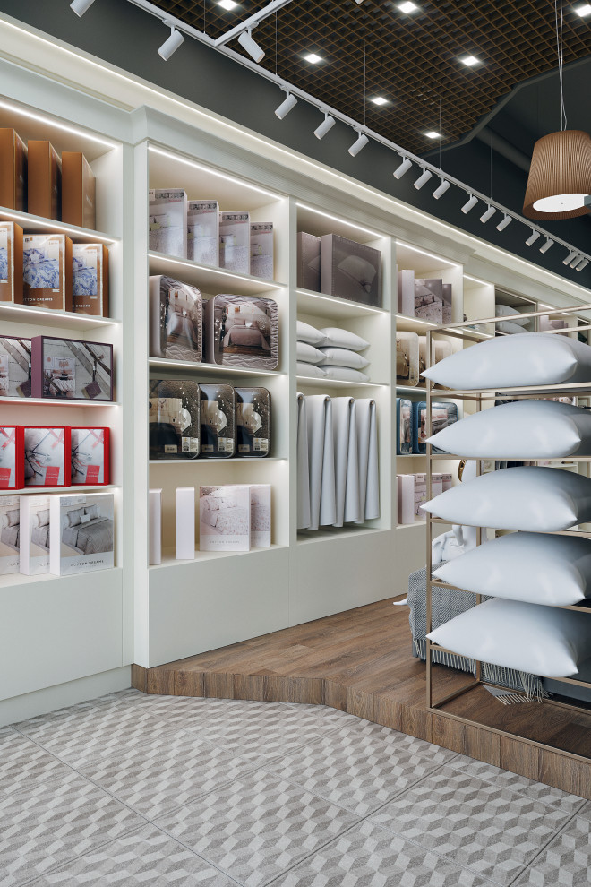 Интерьер магазина домашнего текстиля "ETWAS" - 58,6 кв.м.