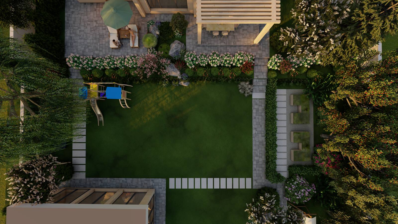 Сад "Сны невесты". КП Райт Вилладж