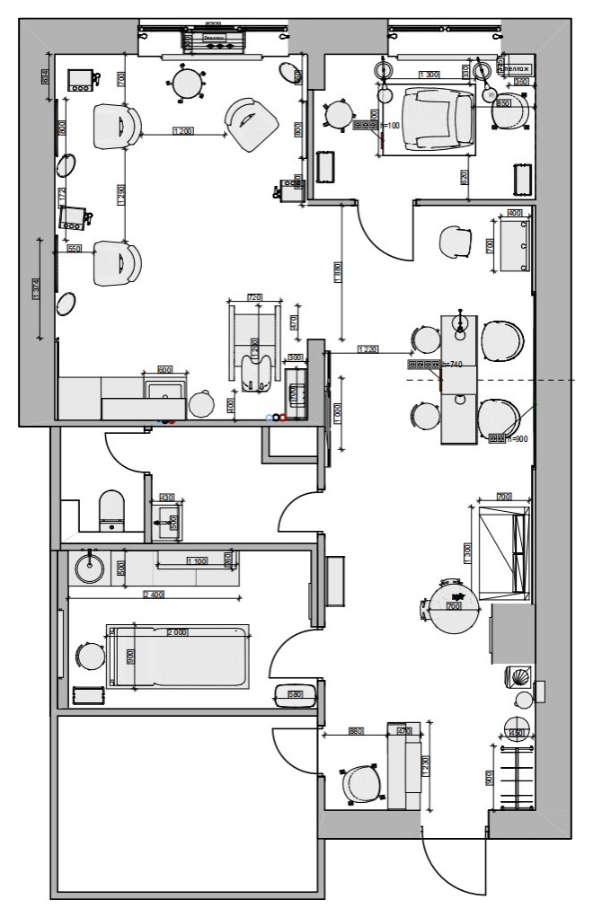 Салон красоты 70 кв.м.