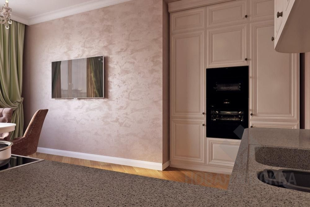 Дизайн-проект трехкомнтатной квартиры 133 кв.м в ЖК «Ломоносовский»