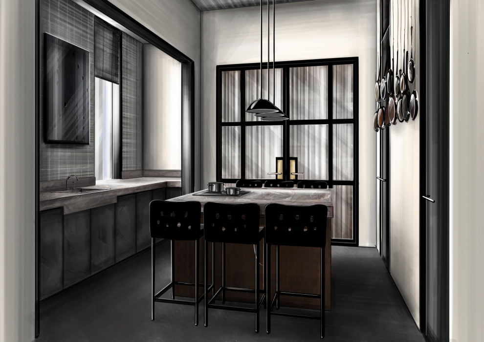 Проект "Блики Амстела" (Дачный дом во Внуково, 300 кв. м)