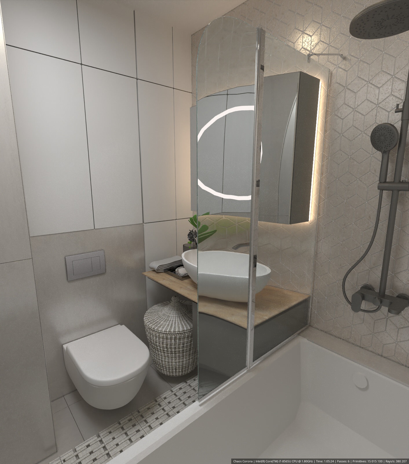 Обложка проекта: Квартира 28 м2. ЖК Семейный, п. Лазаревкий, Сочи