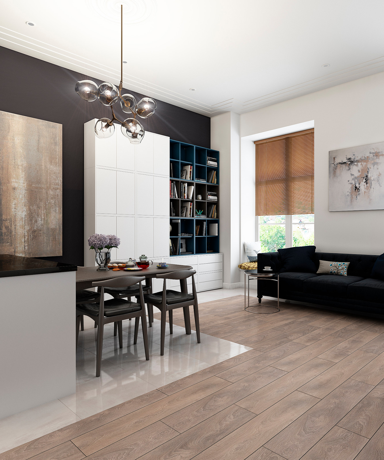 Квартира, м.Беларусская, 60 м2