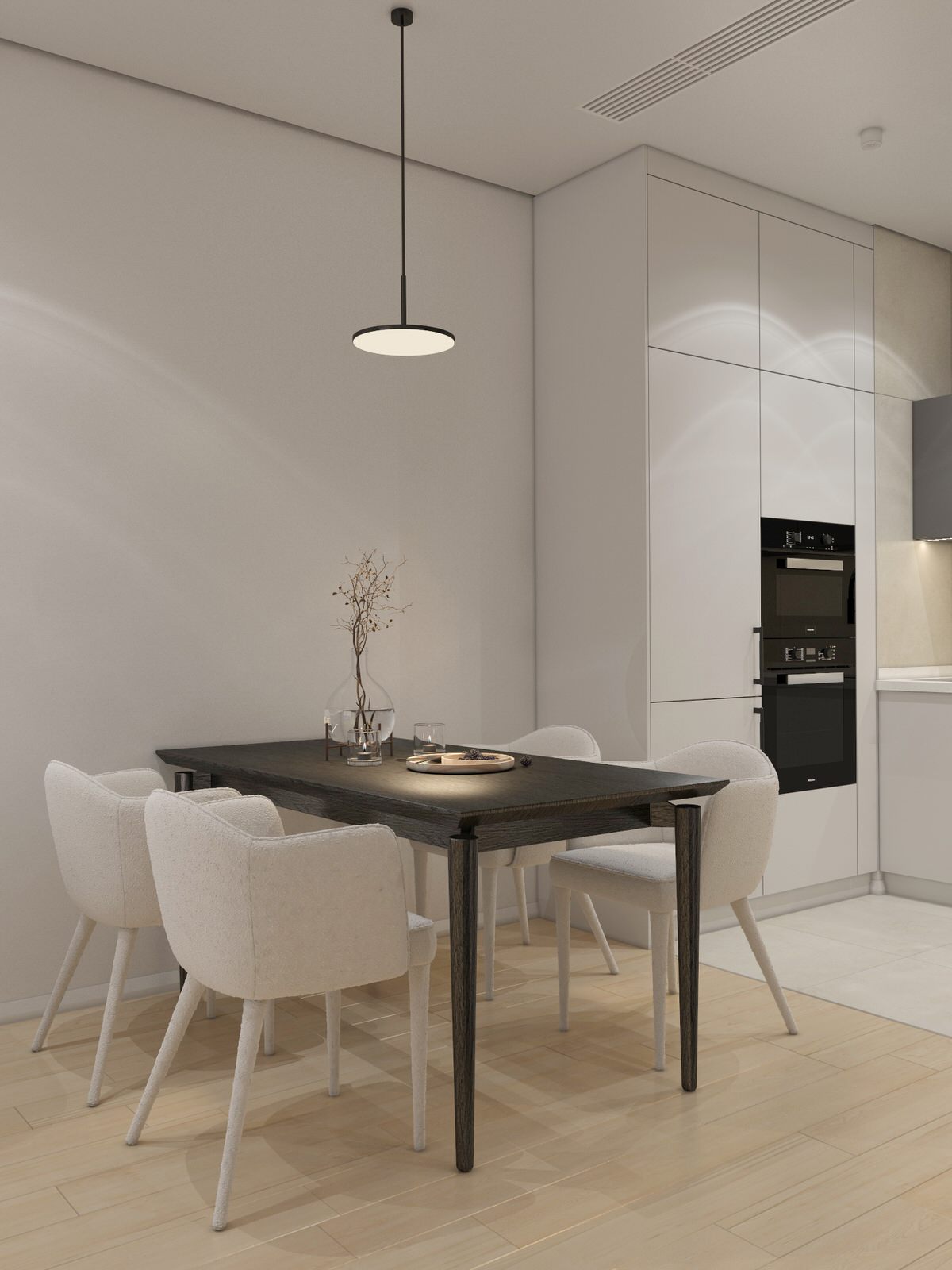 Интерьер однокомнатной квартиры в Москве.