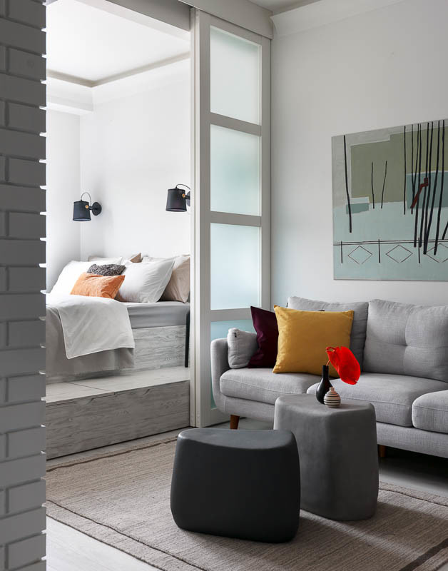 Houzz тур: 43 кв.м — из «однушки» в «трёшку»