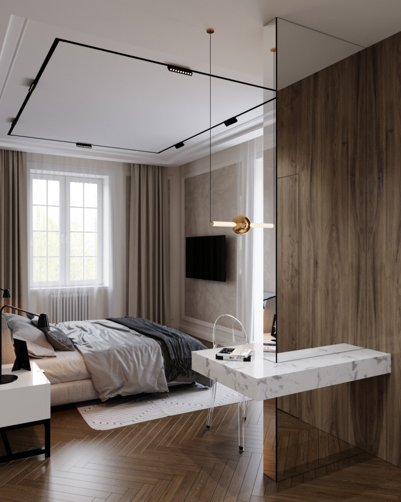 Проект интерьера таунхауса