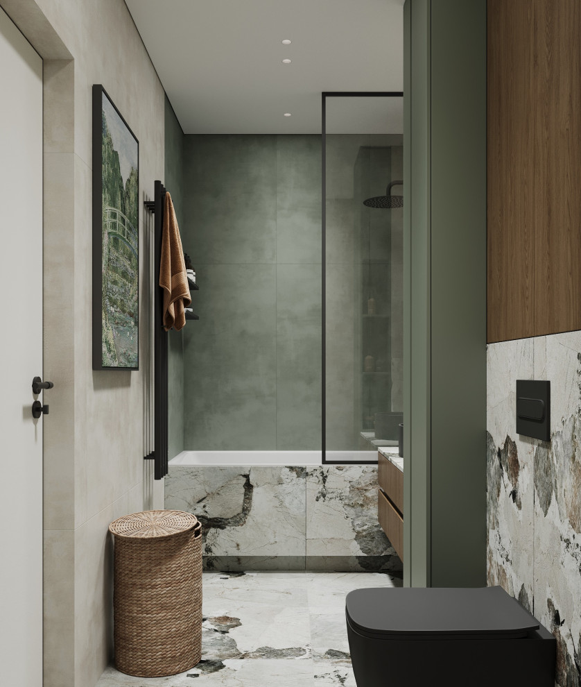 Обложка проекта: Студия 63м² для молодого парня в ЖК "Барклая" г. Москва