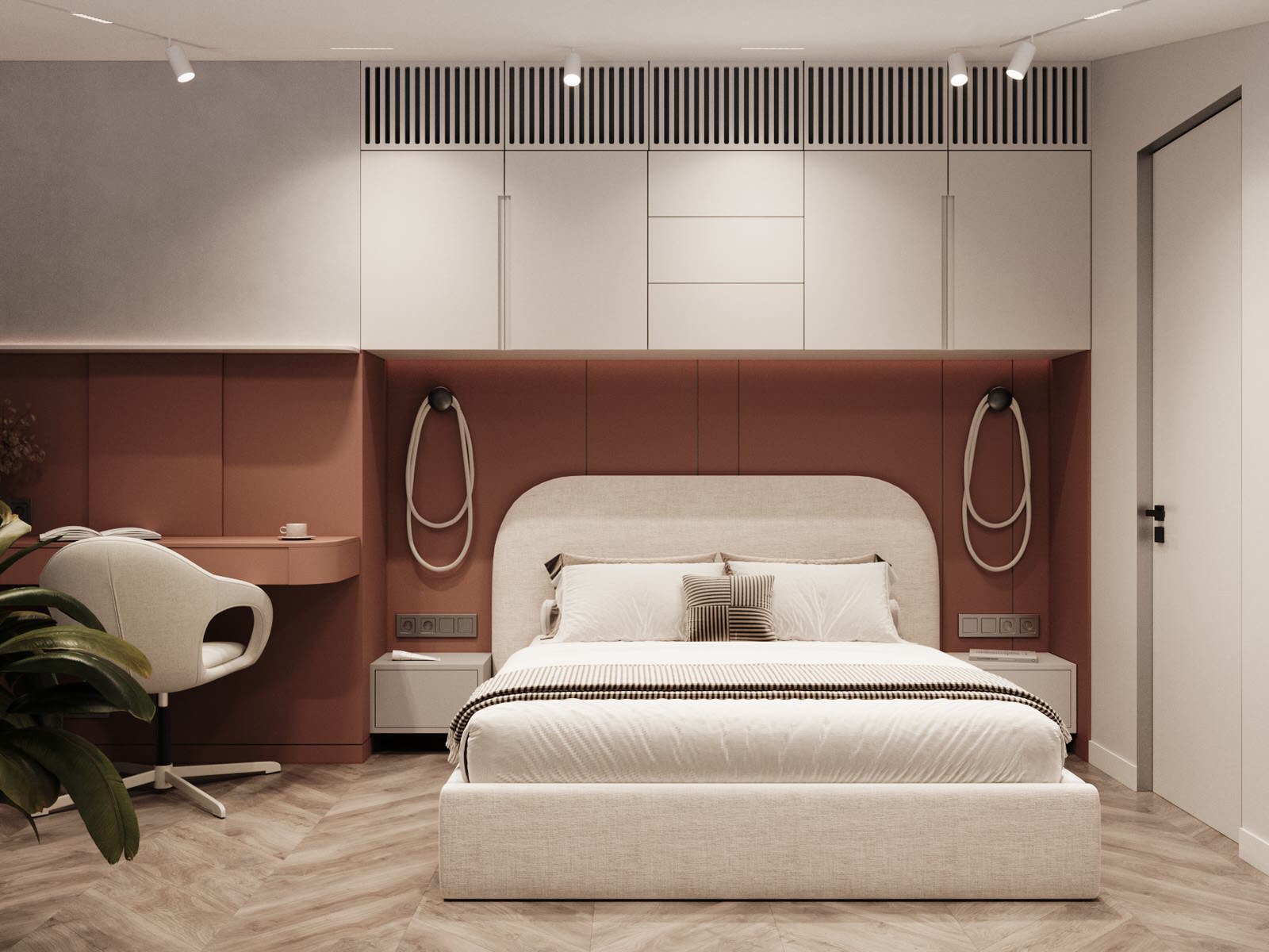 Проект двухуровневой квартиры ЖК Образцовый