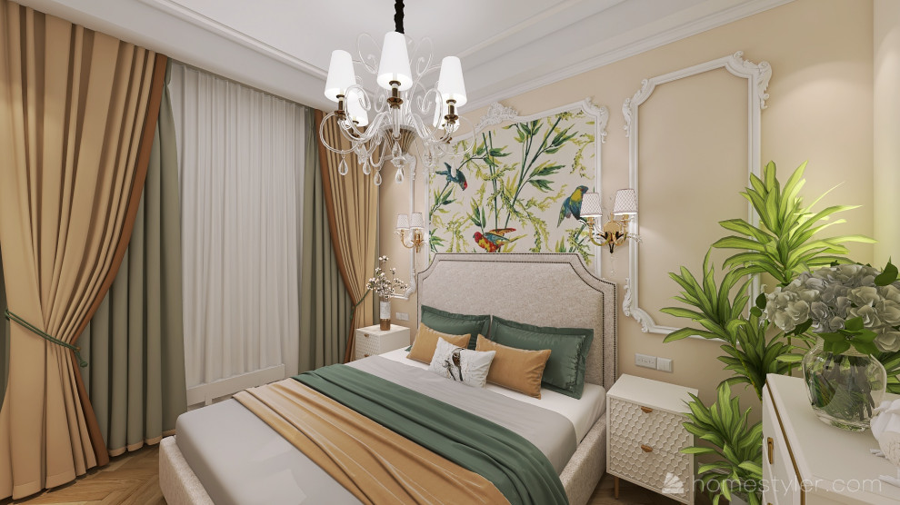 Обложка проекта: Квартира в классическом стиле