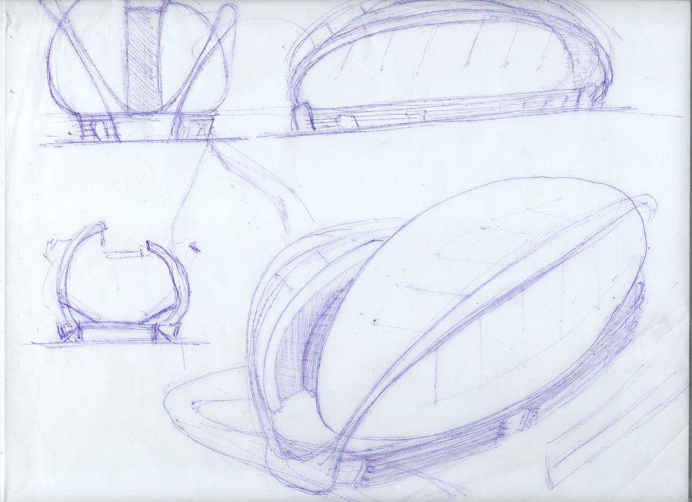 Размышление с карандашом - проекты общественных зданий