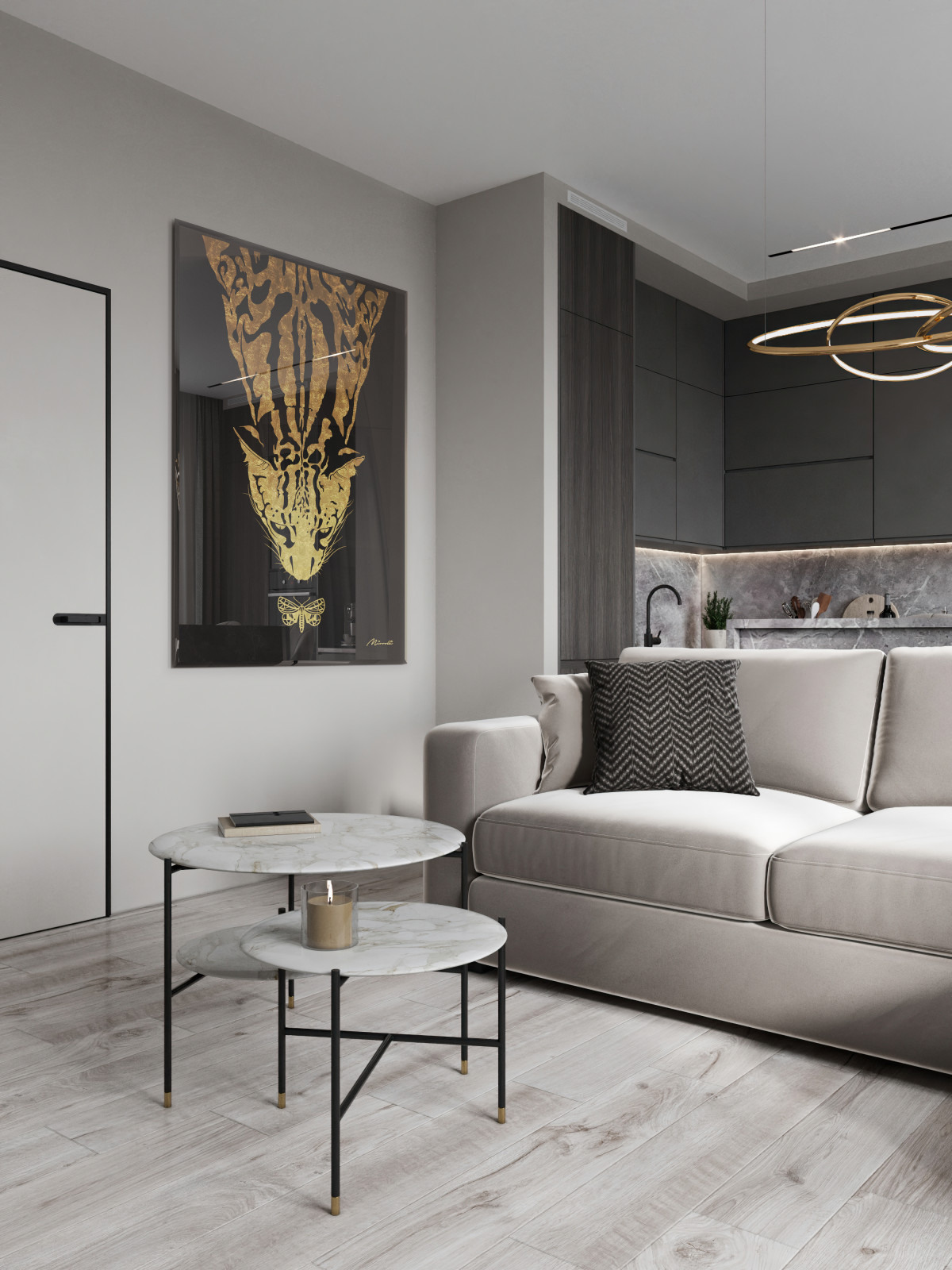 Интерьерная картина "Кошка"