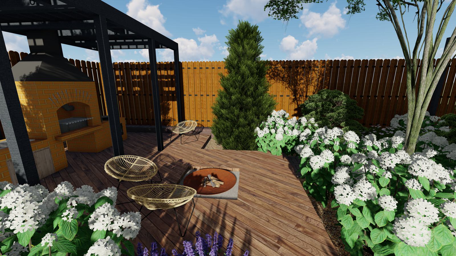 Частный сад Великолепный