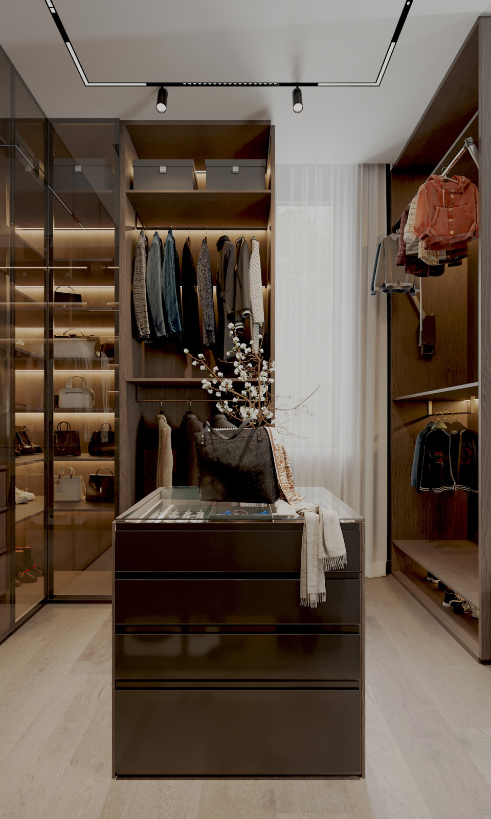 Загородный Дом Гардеробная