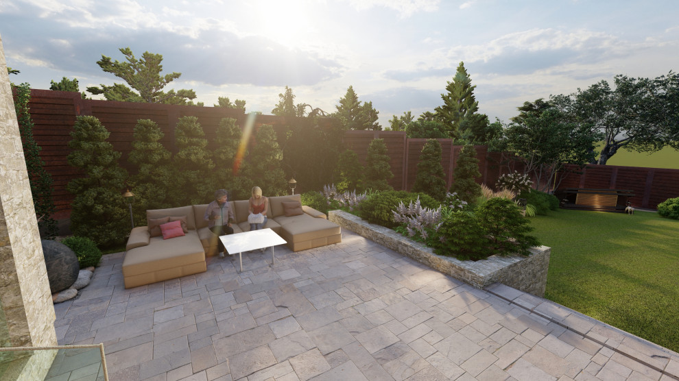 Лаконичный сад