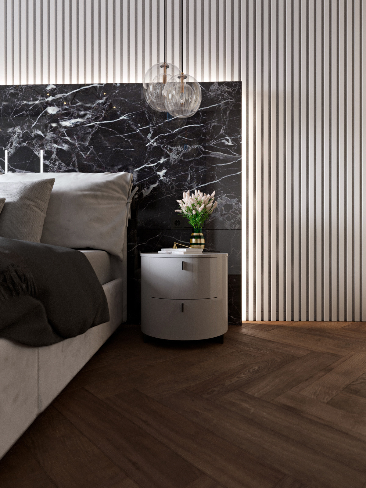 Проект современной светлой кватриры