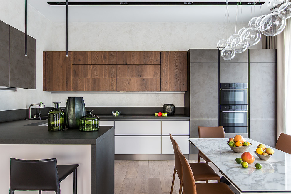 Реализованные нами проекты - кухня Nolte Portland | Soft Lack | Legno