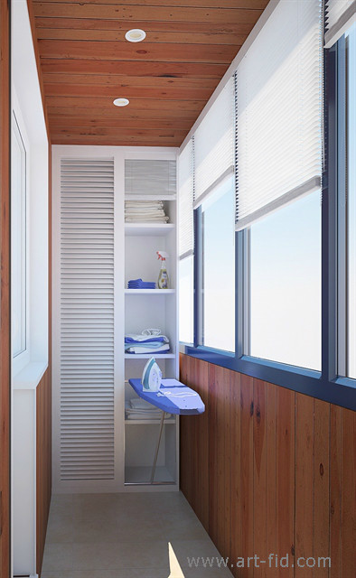 Лоджия-хозяйственная комната в ЖК Живой ручей, в Санкт-Петербурге