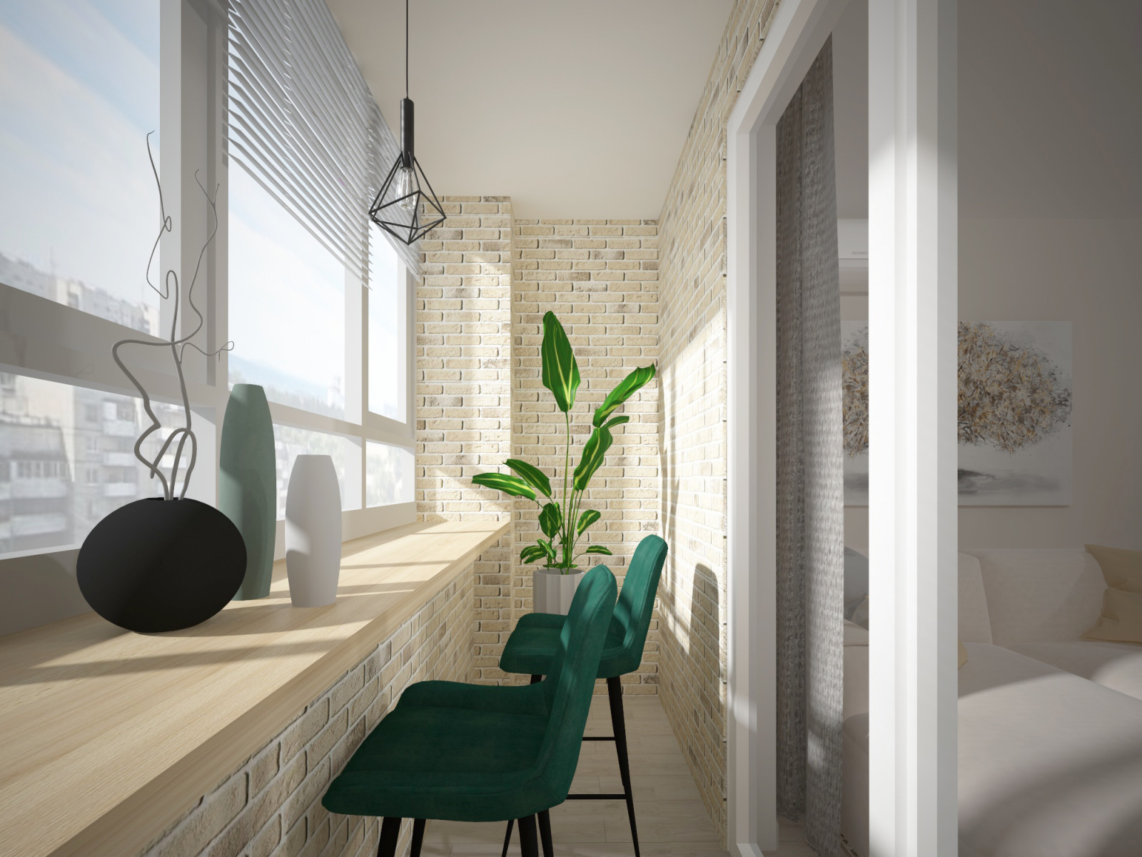 Современная квартира под сдачу в аренду.