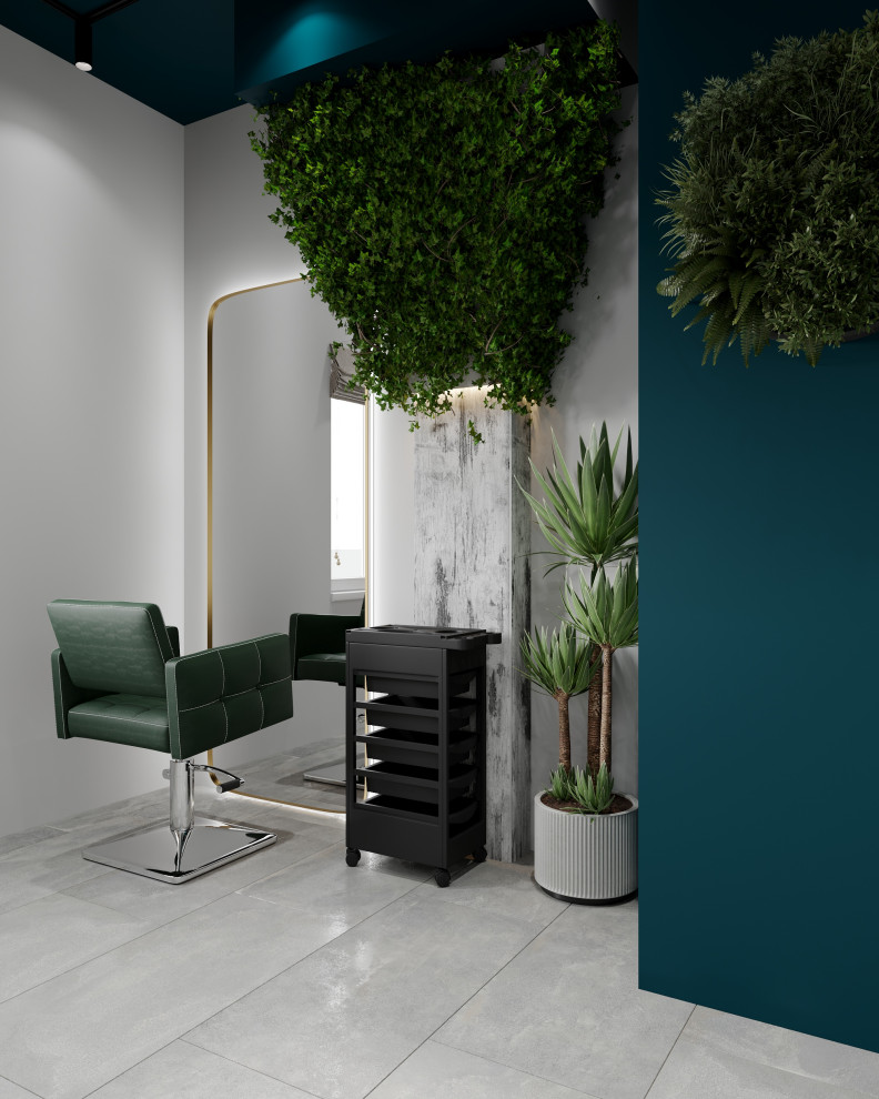 Коммерция. Салон красоты KUTIKULA 105 м². Проект разработан за 1 неделю