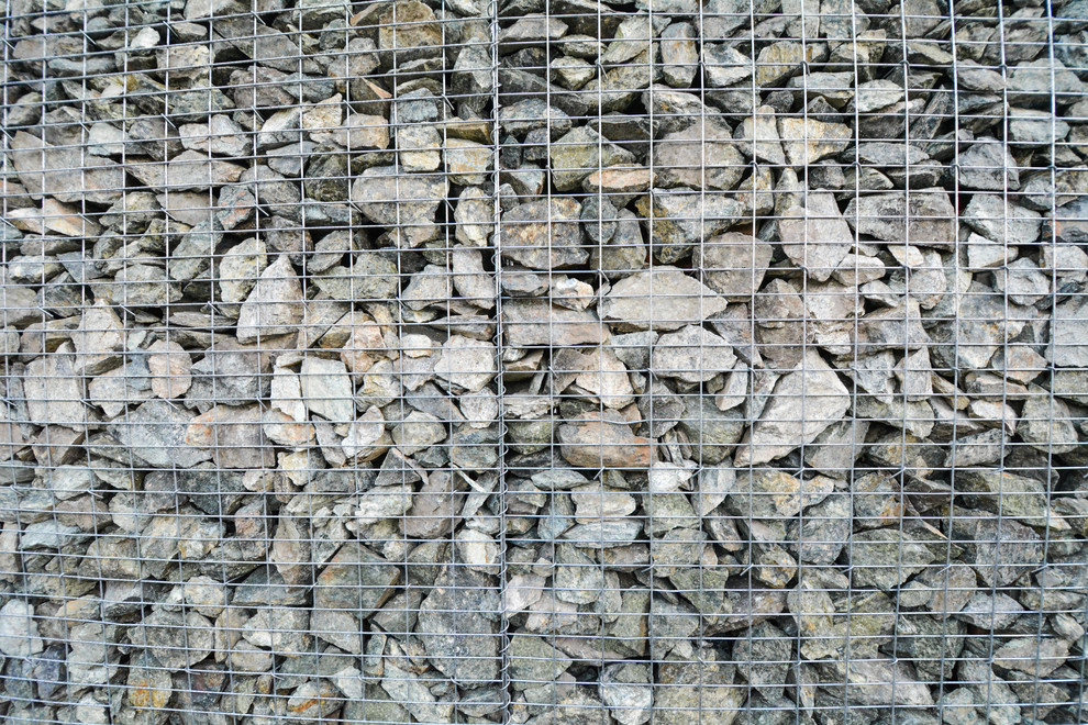 Забор из габиона