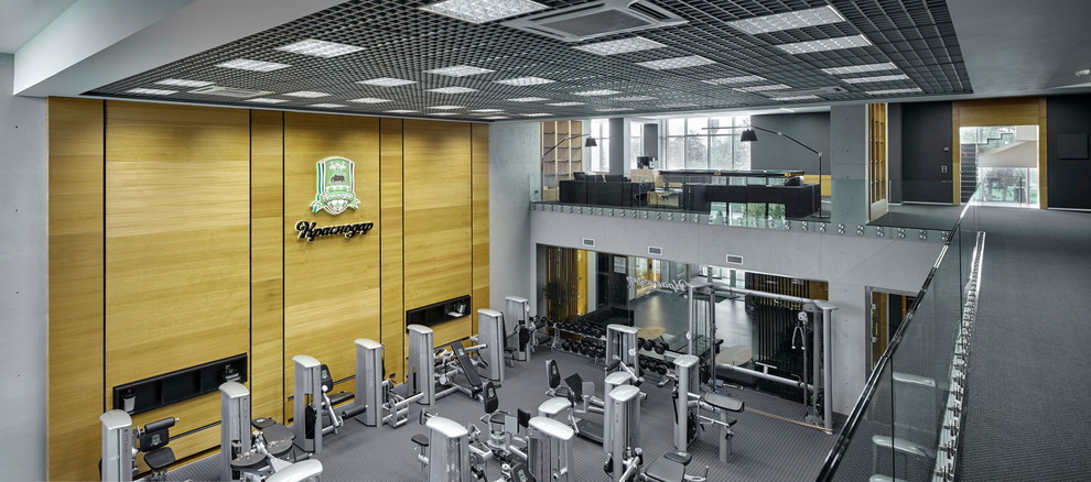 Интерьеры тренировочной базы ФК Краснодар