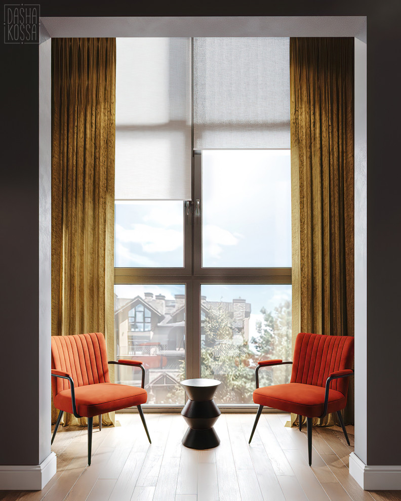 Двухуровневая квартира, шоу рум для девелоперов