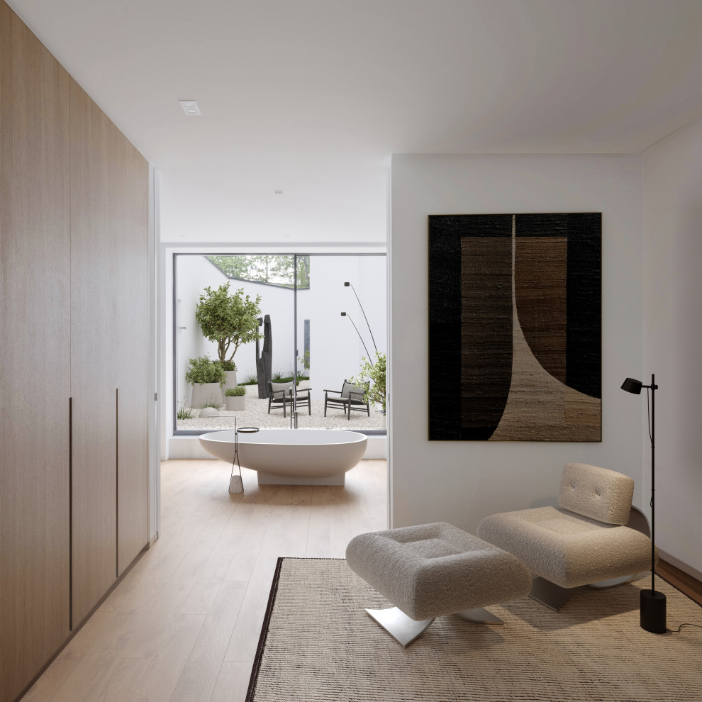 Four suite apartment building