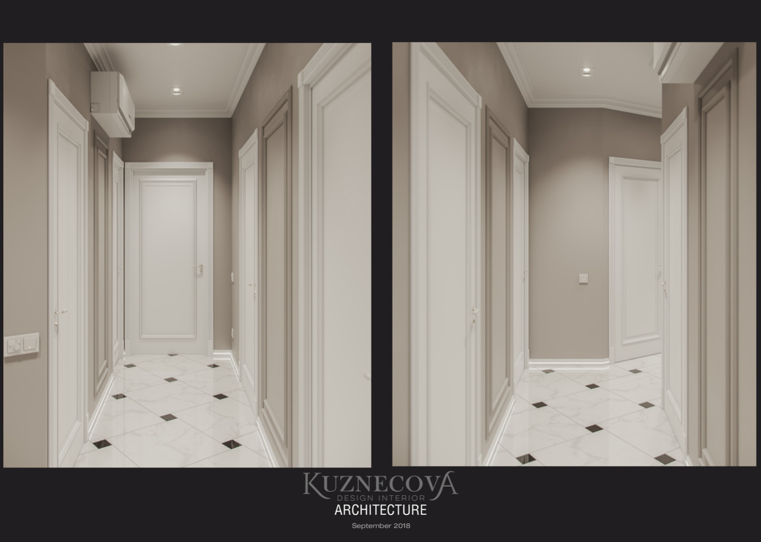 Дизайн проект квартиры 85 кв.м.