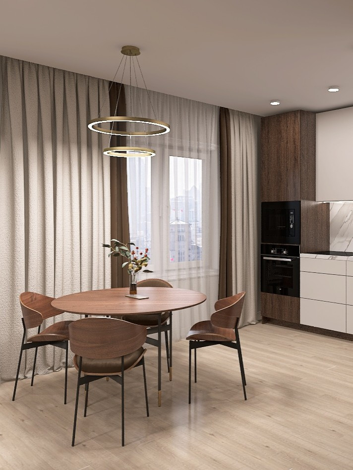 Кухня-гостиная для семьи