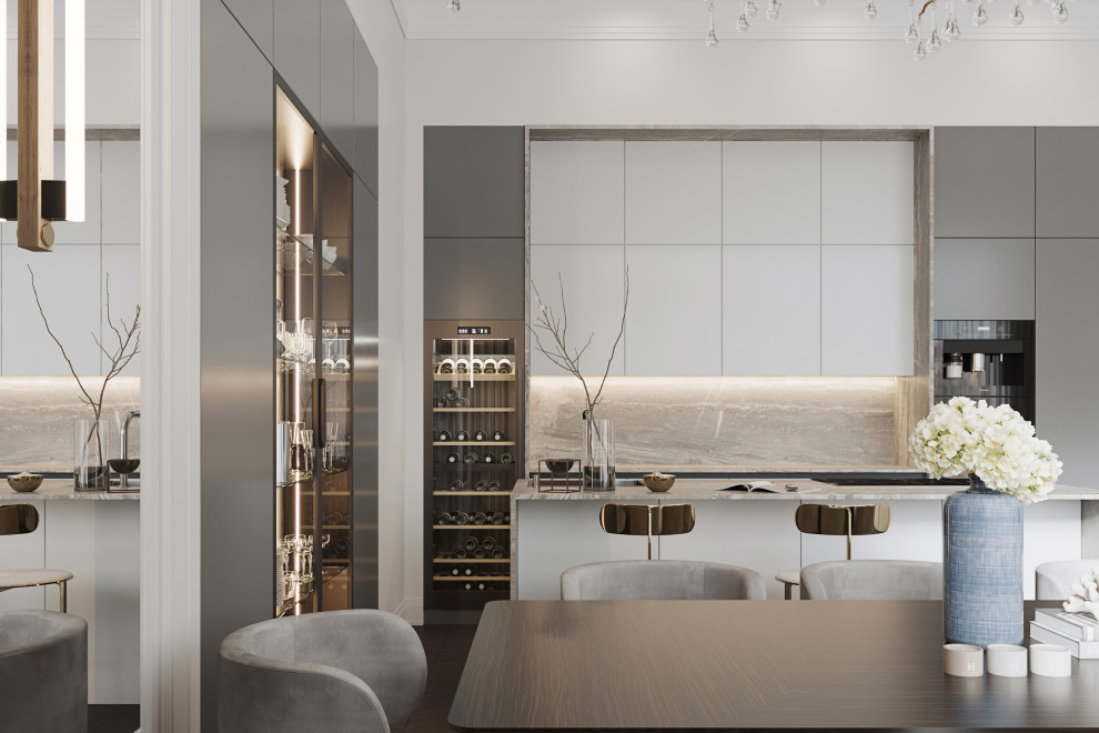 Дизайн-проект квартиры в ЖК "Императорский яхтъ-клуб"