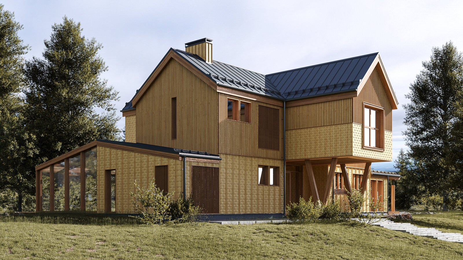 Обложка проекта: Новый деревянный