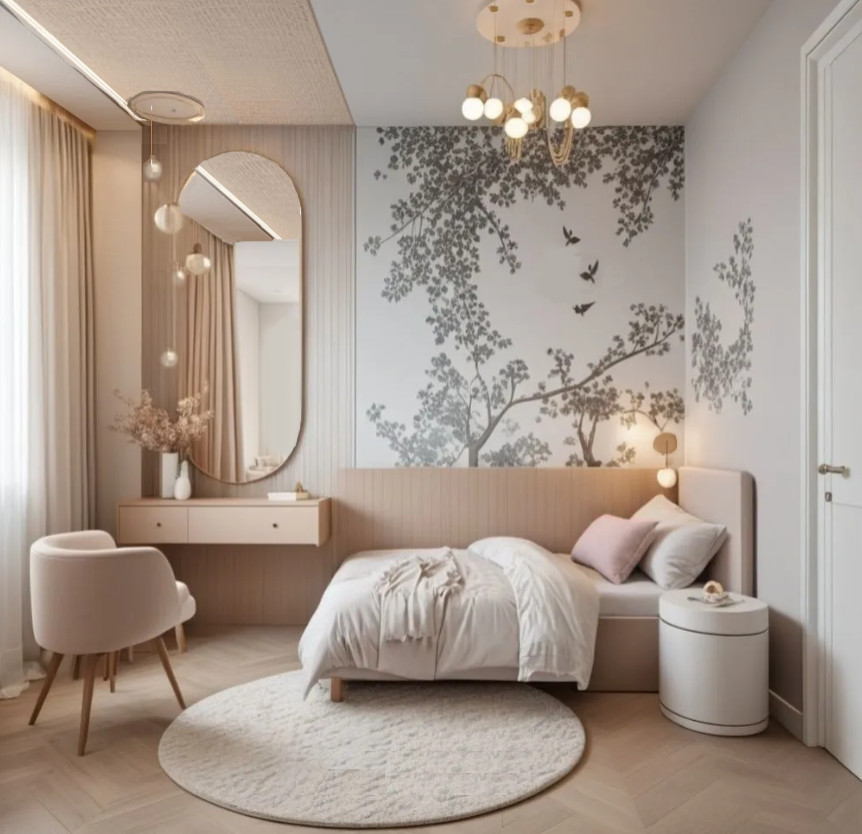 спальни  с разных объектов