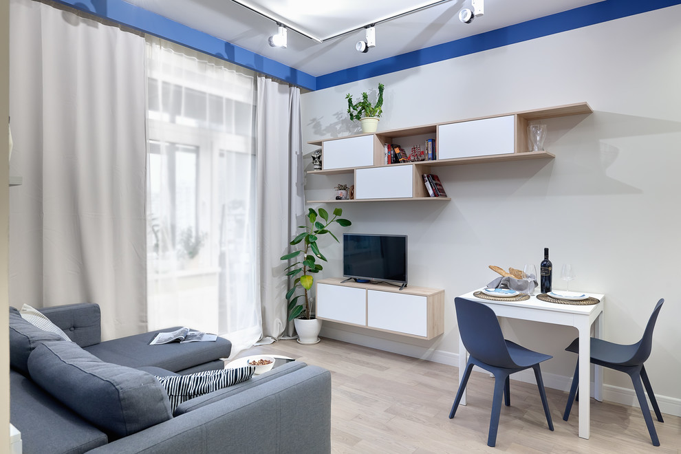 Квартира для молодой пары со свежими взглядами на дизайн