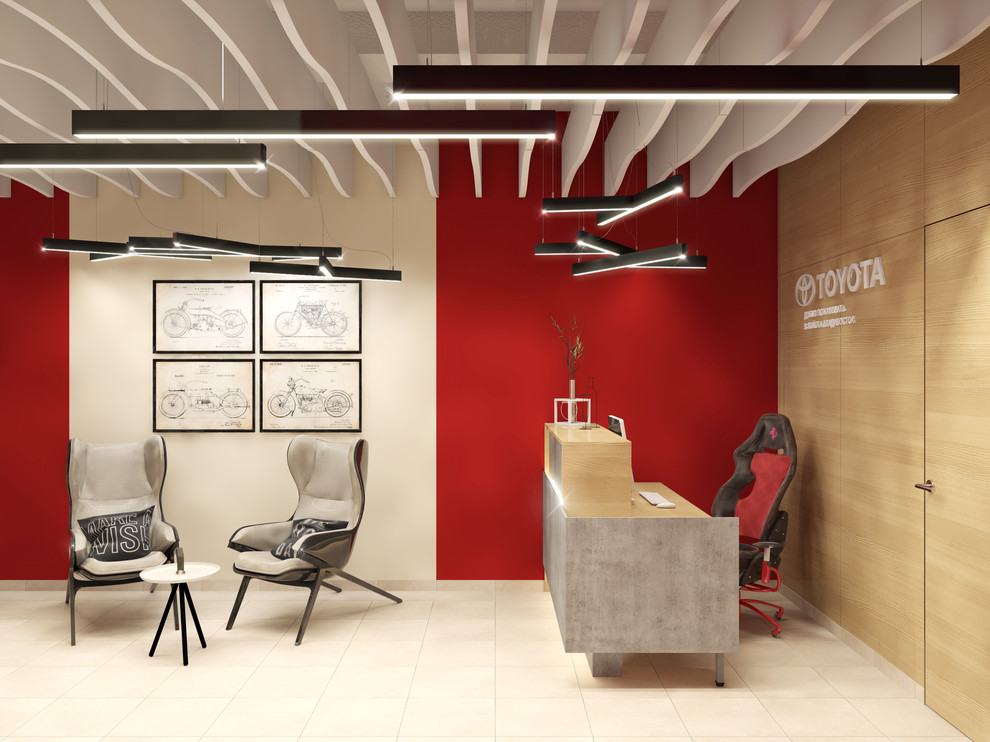 Входная группа магазина автозапчастей Toyota