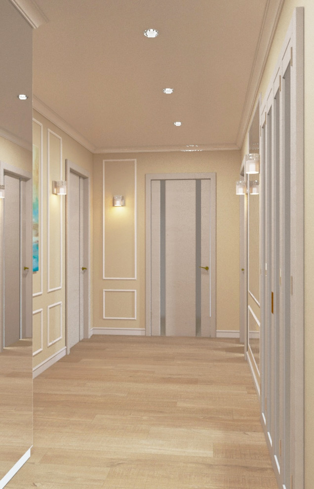 ЖК Бриз 3-х комнатная квартира (Дизайн проект)