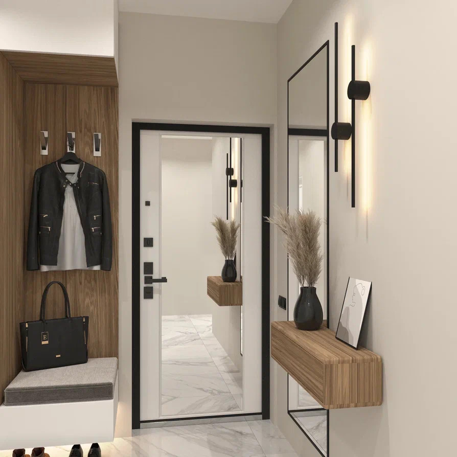 Квартира в современном стиле для семьи с ребенком