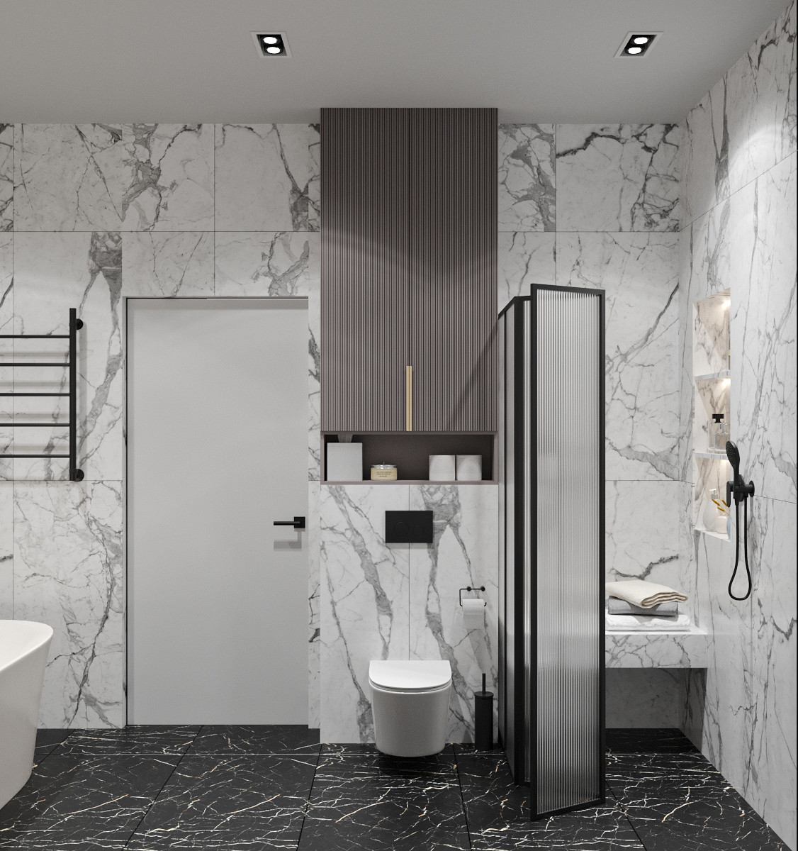 Двухуровневая квартира на Западном.