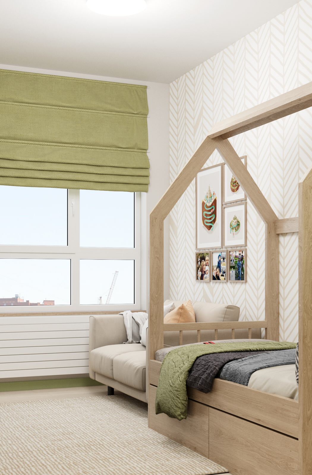 Дизайн-проект Жк Скандинавия 63,7 кв.м