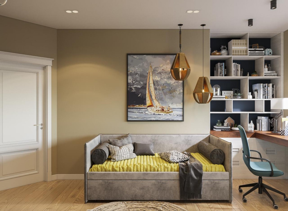 Обложка проекта: Шуваловские Высоты. Квартира для семьи с тремя сыновьями