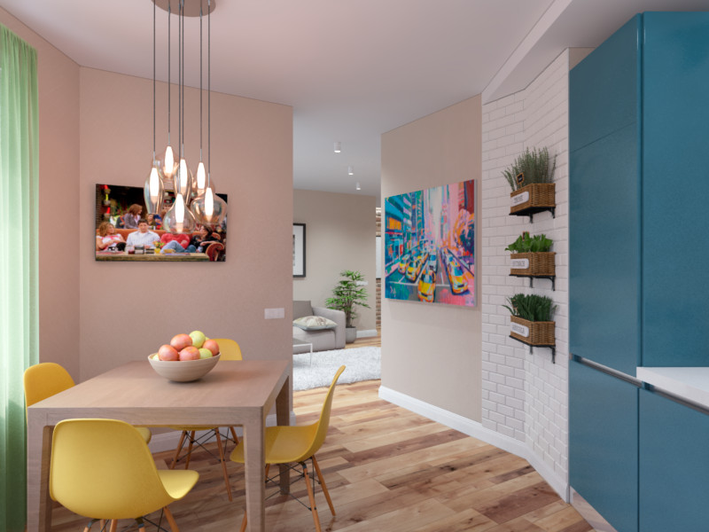 3 комнатная квартира