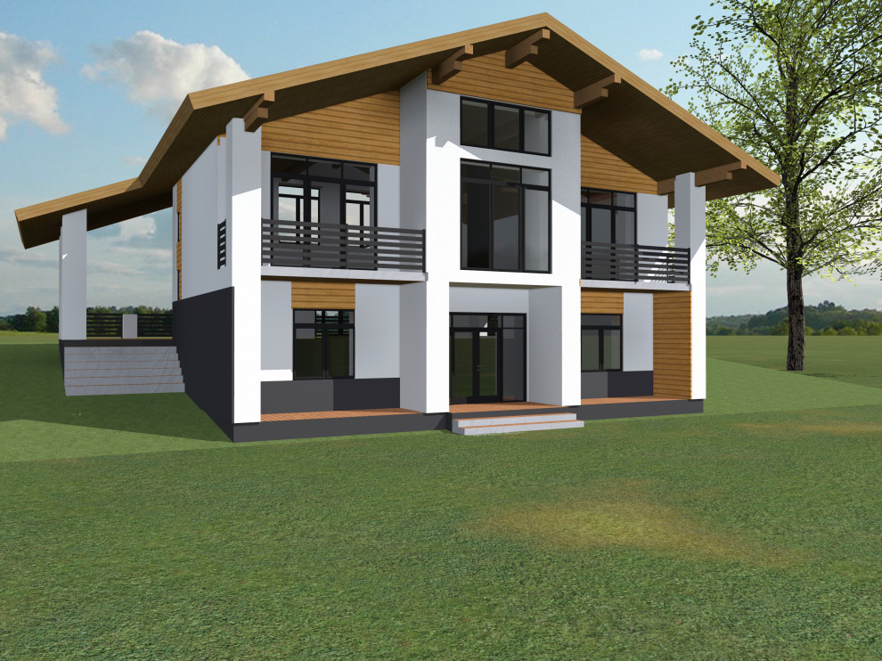 Обложка проекта: Проект отделки фасада дома