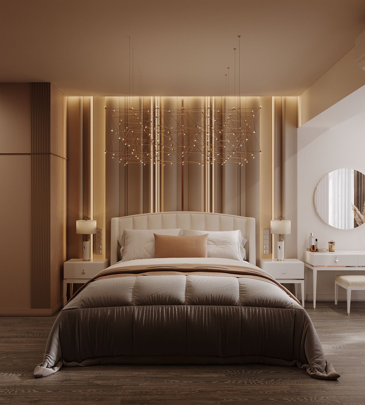 Интерьер загородного дома кардинально отличающийся от домов в округе