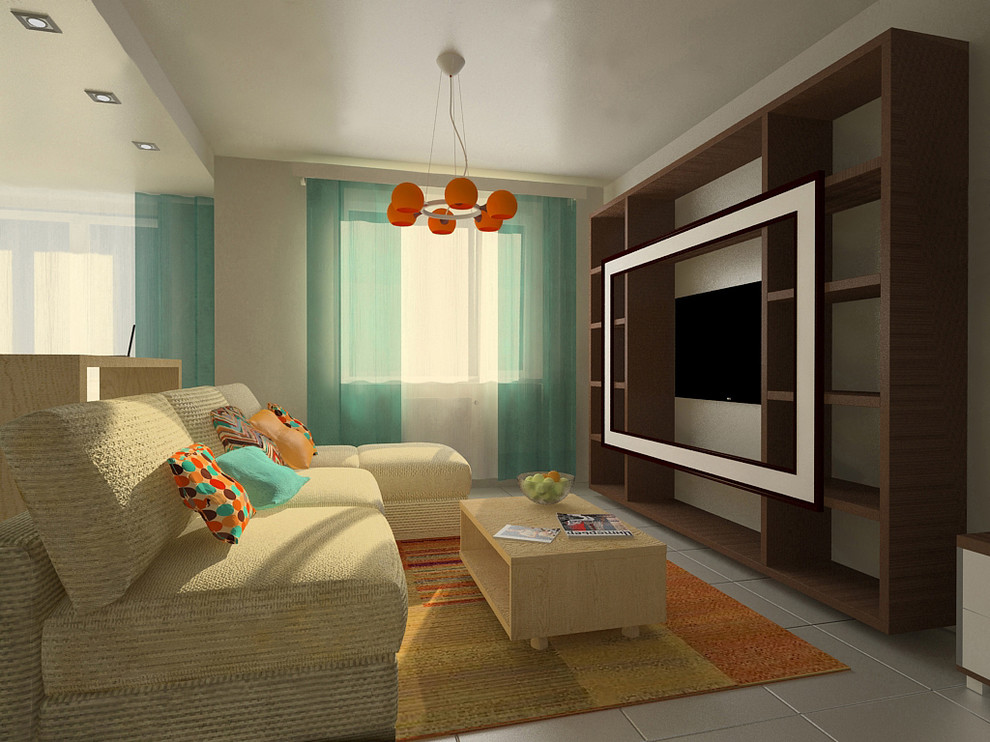 Обложка проекта: Монпансье - двухкомнатная квартира