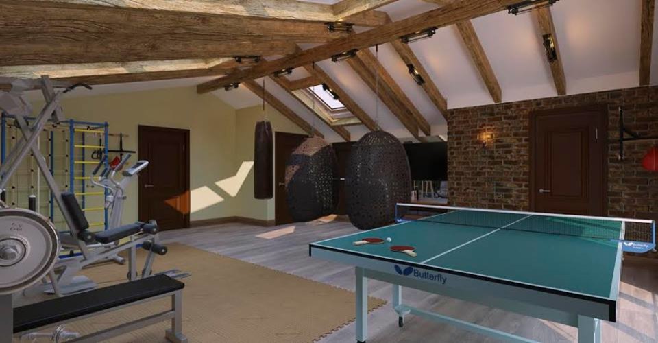 СТУДИЯ ПРОДИЗАЙН Вариант того как можно устроить мансардный этаж