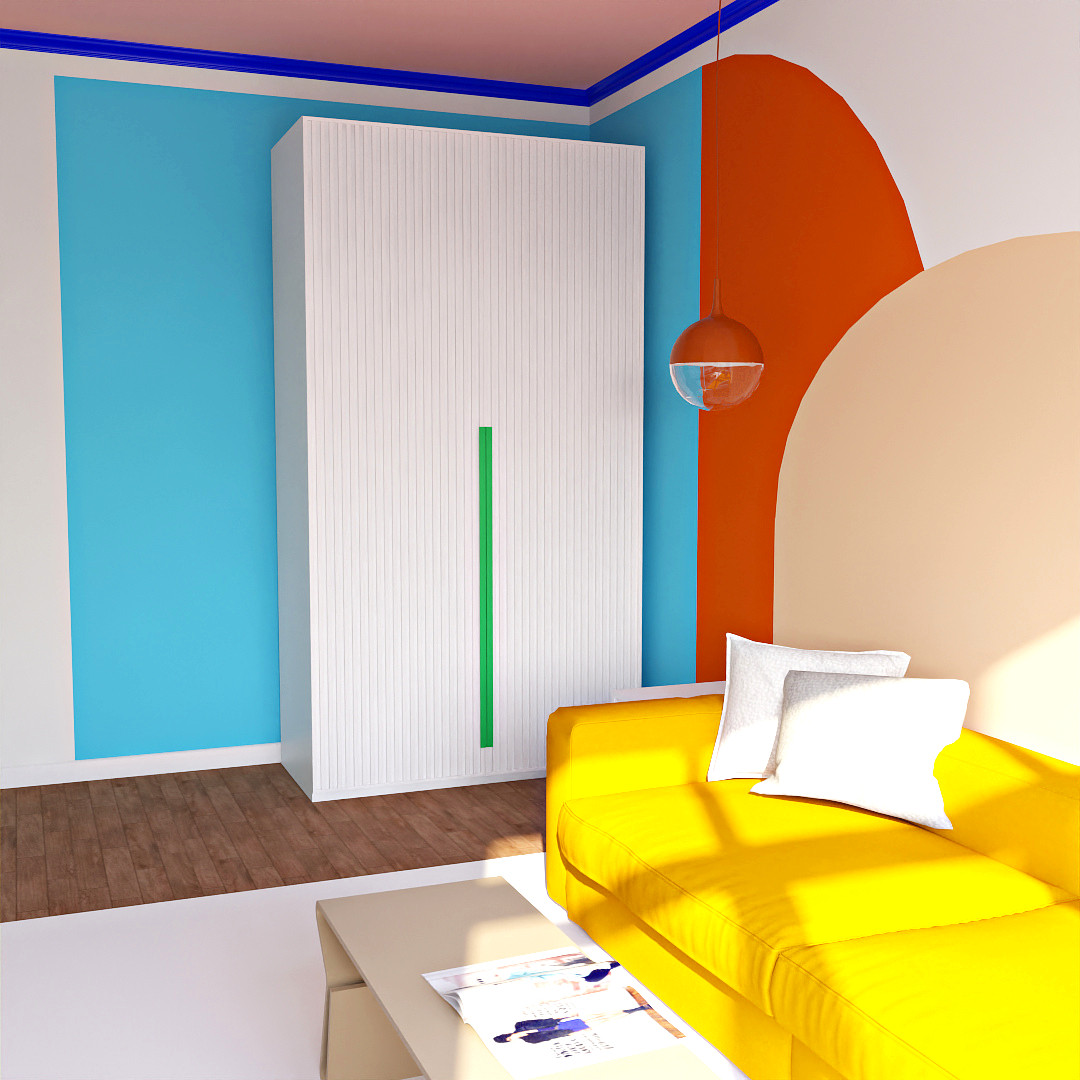 Обложка проекта: Дизайн однокомнатной квартиры