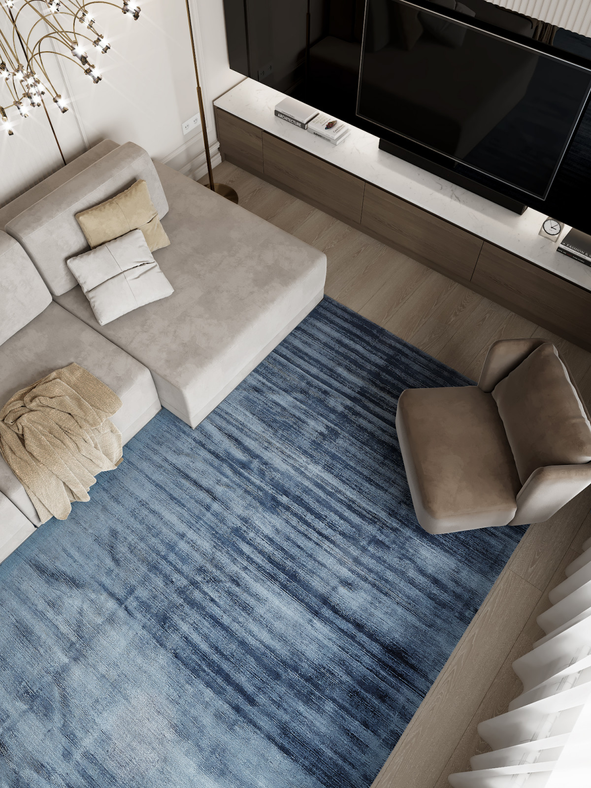 Квартира 80 м2 ЖК "САНСИТИ" Этническая Сказка