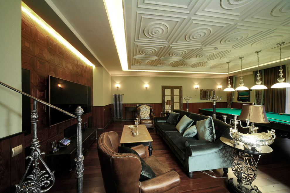 Баня с бассейном