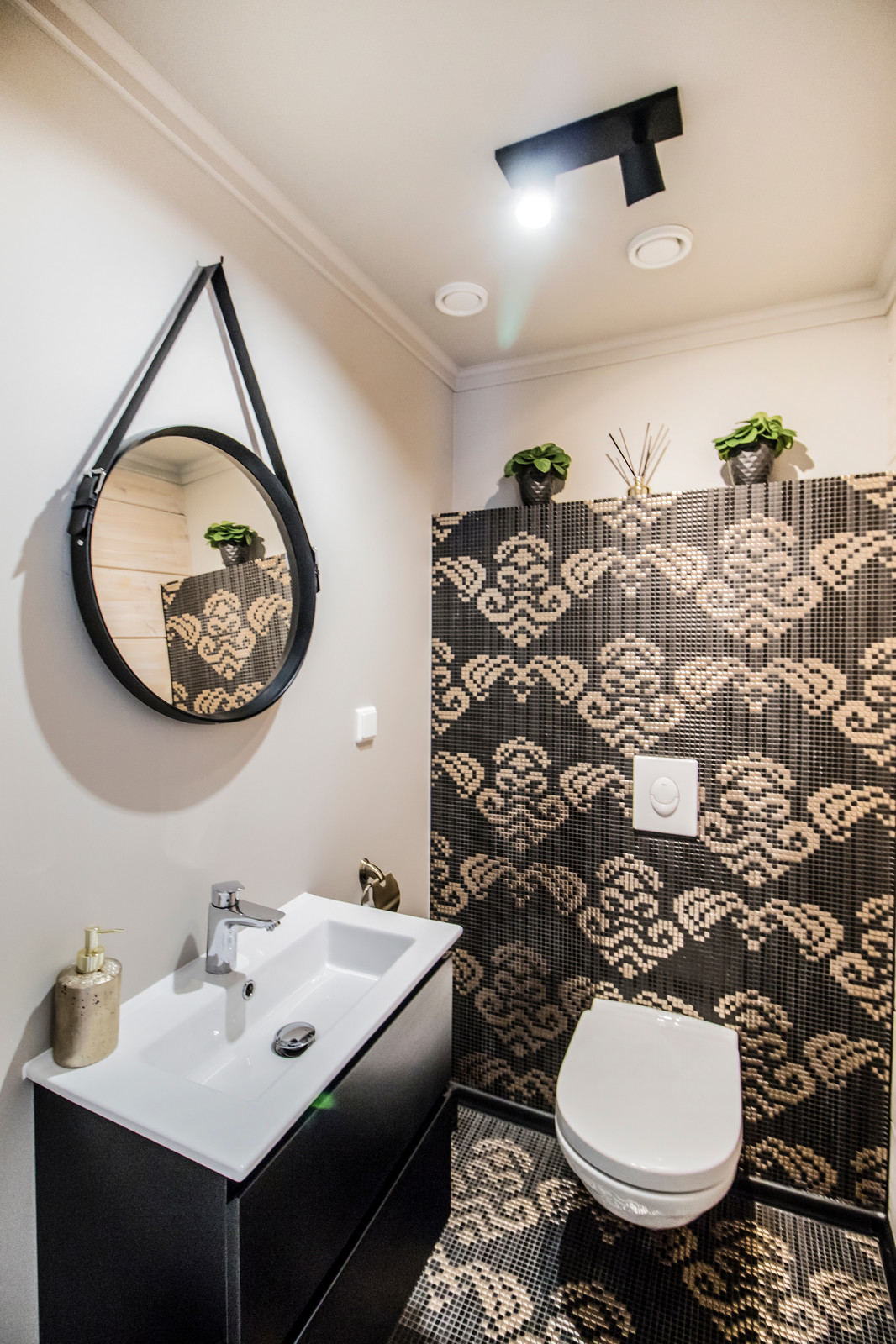 Inside a Wooden House